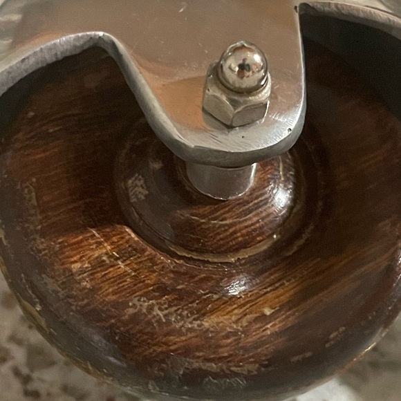 Metal & Wood Scooter - Picture 6 of 16